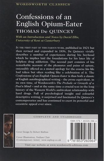 The Confessions Of An English Opium Eater - фото 1