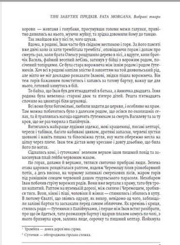 Михайло Коцюбинський. Вибрані твори. Тіні забутих предків. Fata Morgana - фото 5