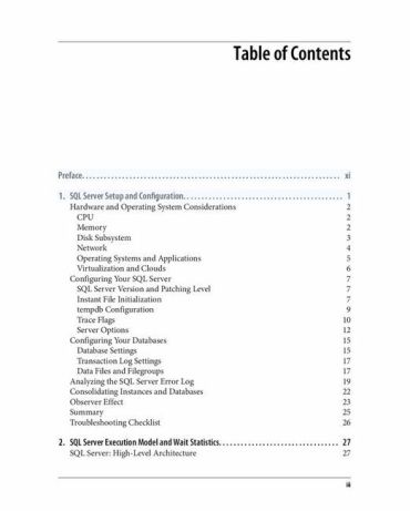 SQL Server Advanced Troubleshooting and Performance Tuning: Best Practices and Techniques 1st Edition - фото 3