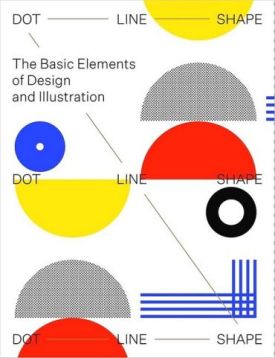 Dot Line Shape. The Basic Elements of Design and Illustration