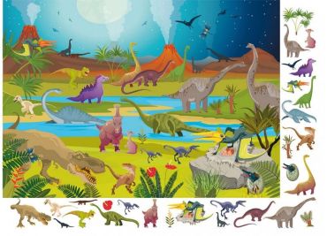 Віммельбух. Динозаври - фото 2