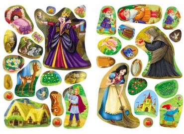 Казки з наліпками. Білосніжка - фото 6