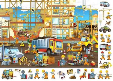 Книга-картонка. Великий віммельбух. У місті - фото 3