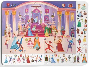 Книга-картонка. Великий віммельбух. Замок принцеси - фото 4