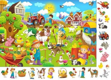 Книга-картонка. Великий віммельбух. Світ навколо тебе - фото 3