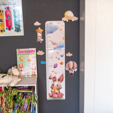 Зростомір та наліпки в дитячу кімнату. Для дівчаток - фото 2
