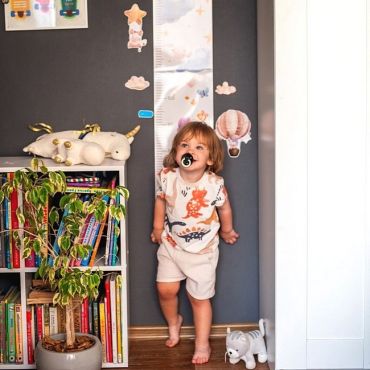 Зростомір та наліпки в дитячу кімнату. Для дівчаток - фото 4