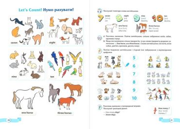 My first English words / Мої перші англійські слова. Ілюстрований тематичний словник для дітей 4–7 років - фото 6