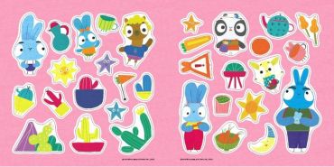 Хоробрі Зайці. Історії з наліпками. Шеф-кухарі - фото 5