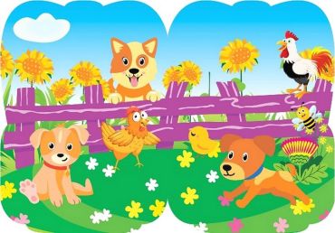 Рюкзачок із наліпками. Цуценя Персик - фото 2