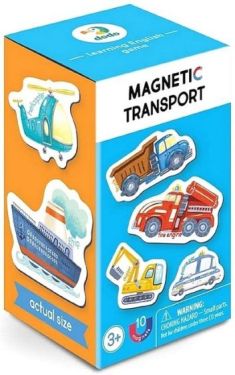 Набір магнітів "Види транспорту" - Ранній розвиток (0-4 роки)