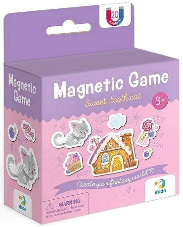 Котик-ласунчик. Магнітна гра - фото 1