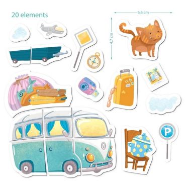 Котик-мандрівник. Магнітна гра - фото 5