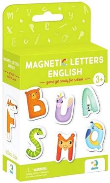 Магнітна гра "Перша англійська магнітна абетка" - Навчання, розвиток, творчість