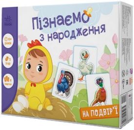 На подвір'ї. Пізнаємо з народження - Ранній розвиток (0-4 роки)