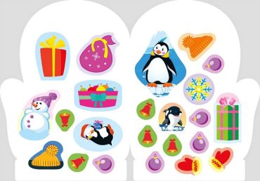 Чарівна зима з наліпками. Пінгвін - фото 3
