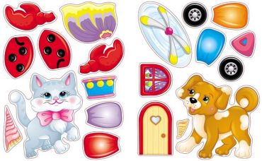 Наліпки для найменших. Привітне щеня - фото 5