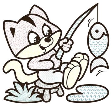 Загадкові кольори. Котик - фото 3