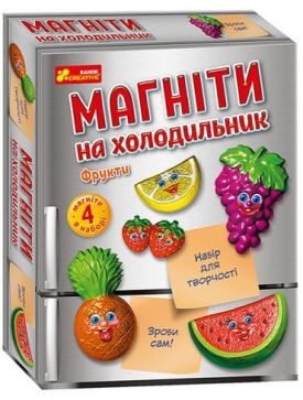 Магніти на холодильник. Фрукти