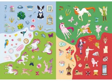 Книжка з наліпками. Феї та принцеси - фото 4