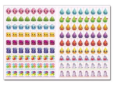 100% наліпок. Наліпки-оцінки. Блакитна - фото 3