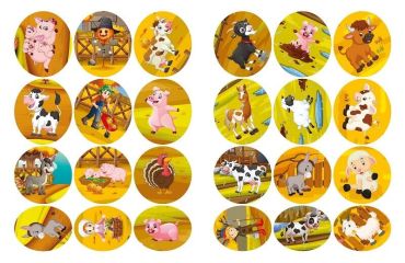 Наклей і дізнайся. Осінь на фермі - фото 4