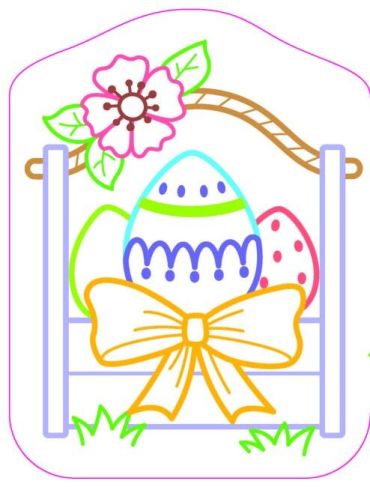 Кольорові зафарбовки. Великдень - фото 3