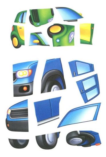 Аплікації для малят. Техніка - фото 2