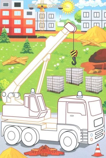 Аплікації для малят. Техніка - фото 5