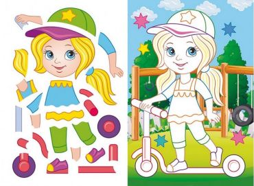 Аплікації для малят. Ізабелла - фото 4