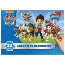 Альбом з наліпками "Щенячий патруль" Альбом з наліпками "Щенячий патруль"
