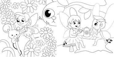 Нові водяні розмальовки. Феєчки - фото 3