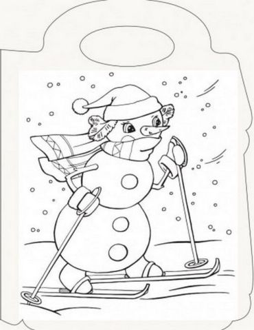 Розмальовки у сумочці. Новий рік - фото 5