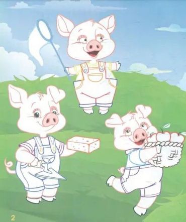 Перші розмальовки малюка. Казочки - фото 3