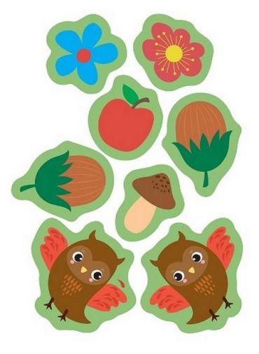 Ведмежа. Наліпки - фото 6