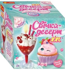Свічка-десерт. Вишневий десерт