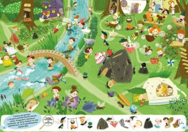 Знайди на малюнку! Прогулянка чарівним лісом - фото 2