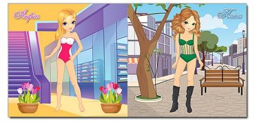 Одягни ляльку. Шоколадна - фото 3