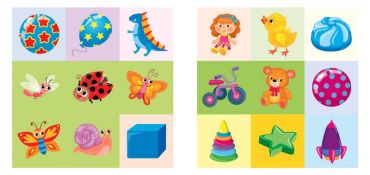 Порівнялки для найменших. Я граюся (великі наліпки) - фото 4