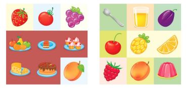 Порівнялки для найменших. Я ласую (великі наліпки) - фото 4