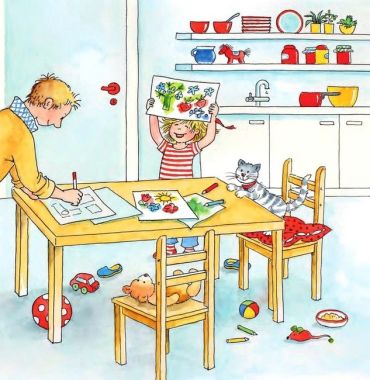 Конні допомагає татові - фото 3