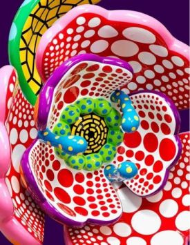 Yayoi Kusama: I Spend Each Day Embracing Flowers.