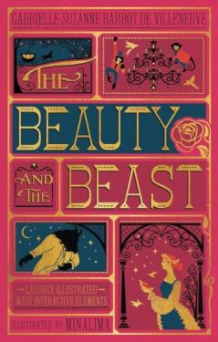 Beauty and the Beast, The (MinaLima Edition): (Illustrated with Interactive Elements) - Книжки іноземними мовами