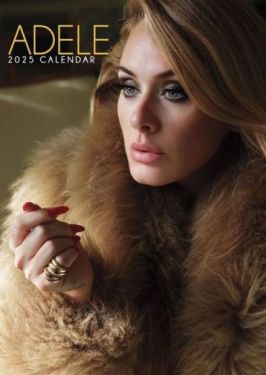 Adele -Adele 2025 Calendar (Wall Calendar, A3) - Каленадрі