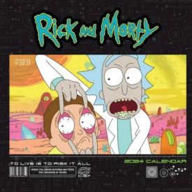 Календар Rick & Morty 2024 (Square Wall Calendar, Poster Inside) - Каленадрі