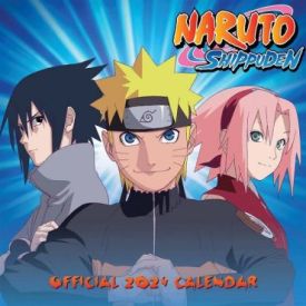 Календар Naruto 2024 (Square Wall Calendar, Poster Inside ) - Каленадрі