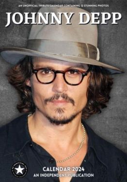 Календар Johnny Depp 2024 (Wall Calendar, A3)