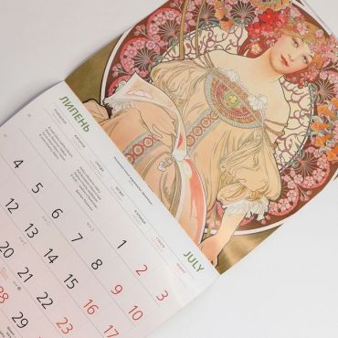 Календар 2022. Alphonse Mucha - фото 3