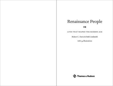 Renaissance People: Lives that Shaped the Modern Age - фото 2