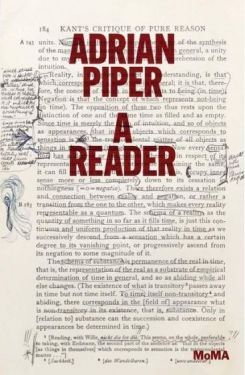 Adrian Piper: A Reader - Історія мистецтва, мистецтвознавство